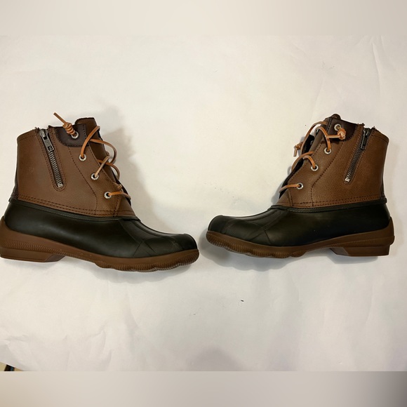 EUC Sperry Women's Saltwater Duck Boot - Picture 6 of 8